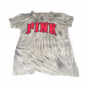 PINK Victoria's Secret  Tie-Dye Tee with Pink  Logo